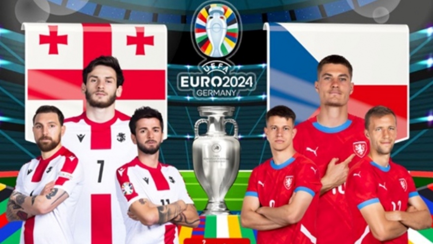 Xem trực tiếp Georgia vs CH Séc bảng F tại EURO 2024 ở đâu?